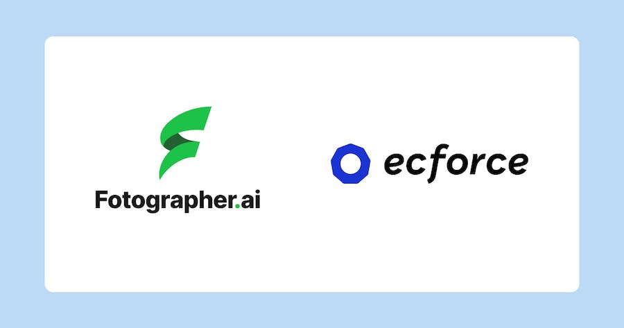 ecforce、商品写真自動生成サービス「Fotographer.ai」と 連携し、生成AIを活用したEC領域を強化〜商品画像制作における業務効率化やコスト削減、生成AIの利活用の推進により、 ECの売上向上を支援〜